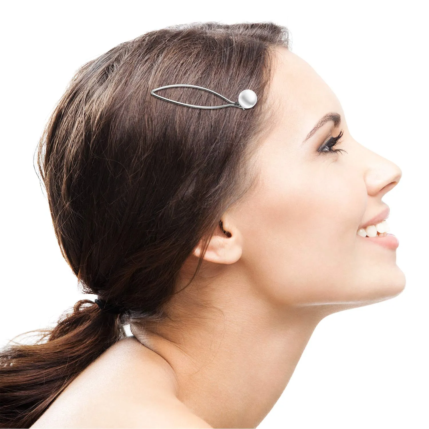 10 Pieces Metal Hair Clips Geometric Barrettes for Women Girls Hair Styling Pins Minimalist Decorative Wedding Dainty Accessories Headwear (Silver)