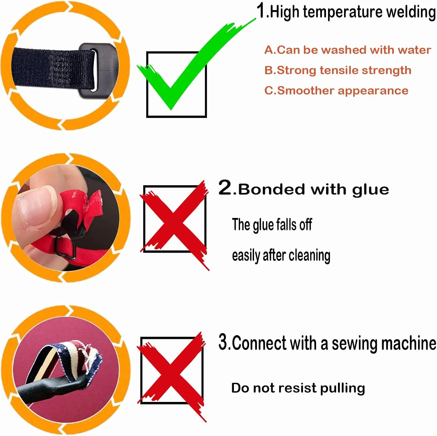 Adjustable Glasses Strap - Upgrade 4 Pack No Tail Eyeglass Straps, Universal Fit Rope Eyewear Retainer, Sport Unisex Sunglass Retainer Holder Strap (Black,13 inch)