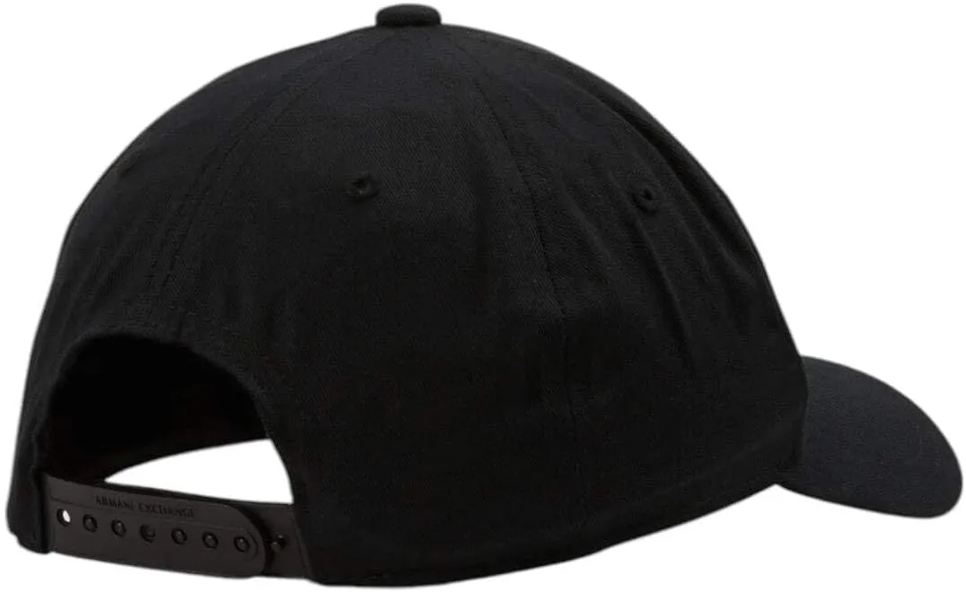 Armani Exchange mens Small Contrast Logo Baseball Hat