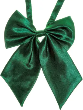 AWAYTR Ladies Adjustable Pre tied Bowtie - Solid Color Bow Ties for Women
