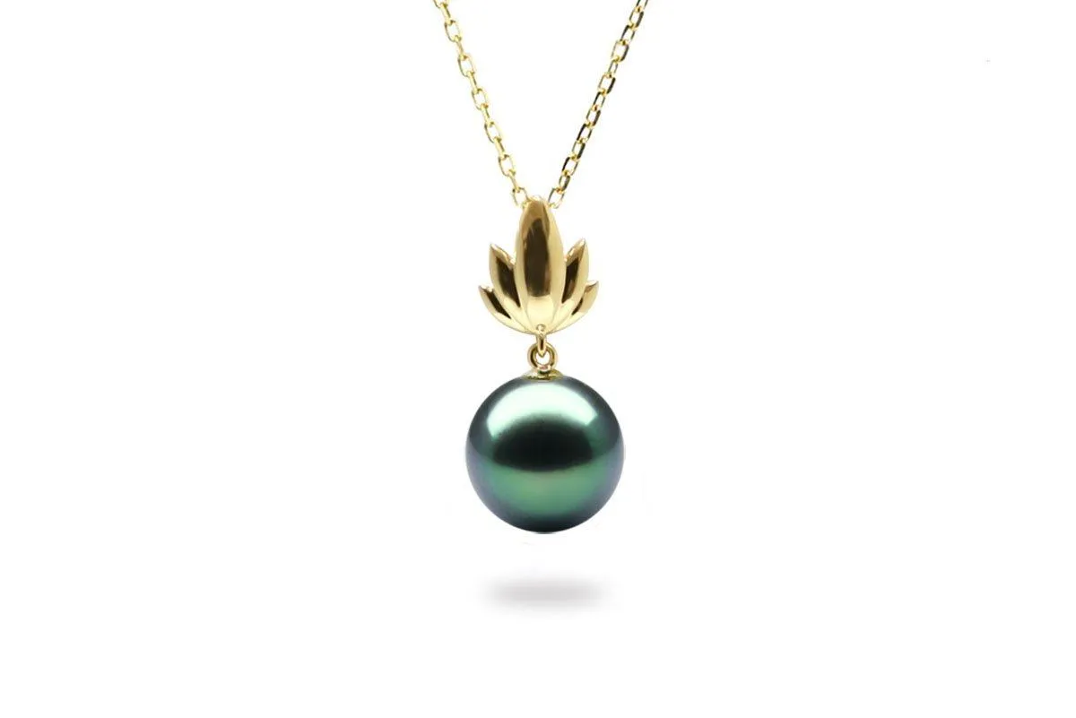 Bloom Black Pearl Pendant