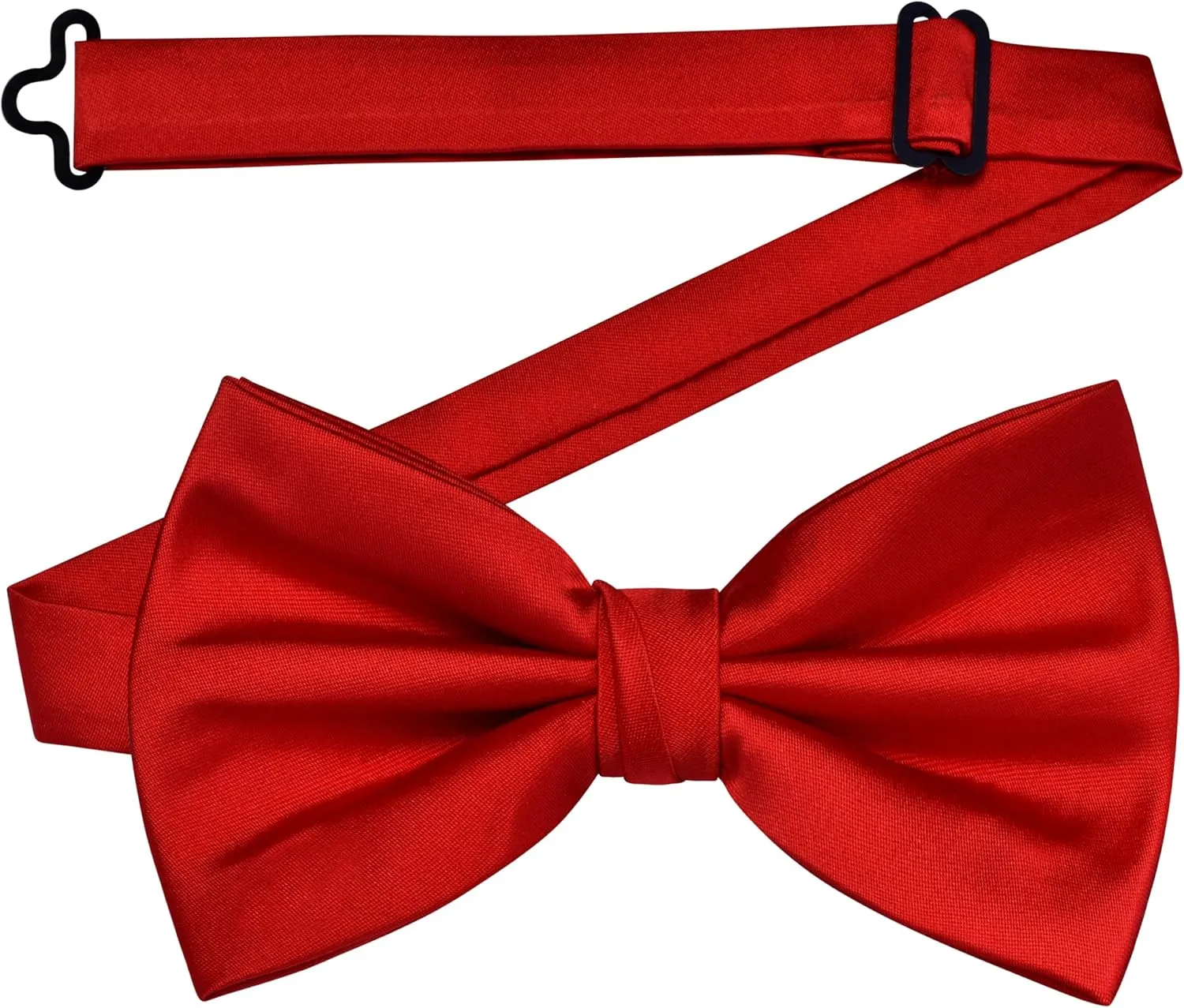 Branduce Mens Solid Color Adjustable Pre-tied Bow Tie for Men Party Wedding
