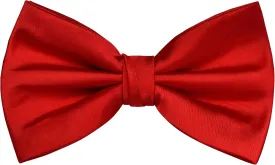 Branduce Mens Solid Color Adjustable Pre-tied Bow Tie for Men Party Wedding