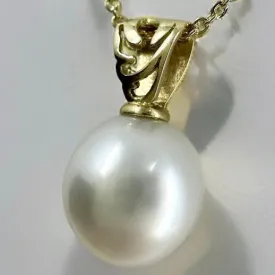 Broome Pearl 18ct Filigree Pendant