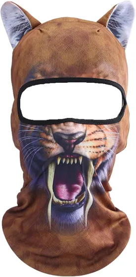 Cat Balaclava,Dog Balaclava,Halloween Hat,Cute Full Face Hood Mask Animal Ski Mask for Hiking Riding Sports Outdoor