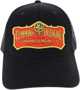 Cummins Men's Trucker Hat, Black