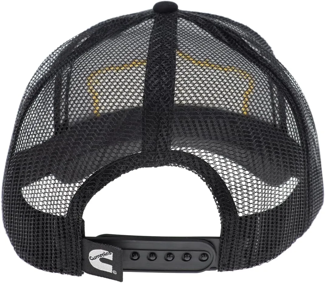 Cummins Men's Trucker Hat, Black