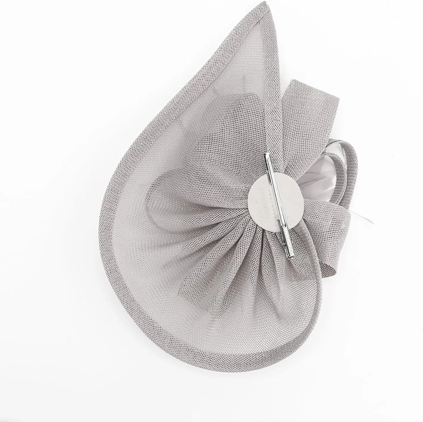 DRESHOW Women Fascinator Hats Tea Party Hat Vintage Pillbox Hat Headband for Cocktail