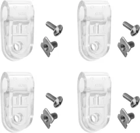Football Helmet Clips Screws Nuts Compatible with Schutt F7 & Riddell Multiple Sports Helmet,Use for Repairing Baseball, Softball Soccer and More Youth Football Helmet Facemask Hardware Kit