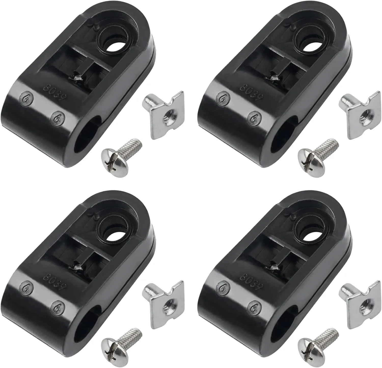 for Schutt & Riddell Football Helmet Wire Facemask Hardware Kit,use to Repair Baseball, Softball and riddell & Schutt Youth Football Helmet Repair Kit,Black
