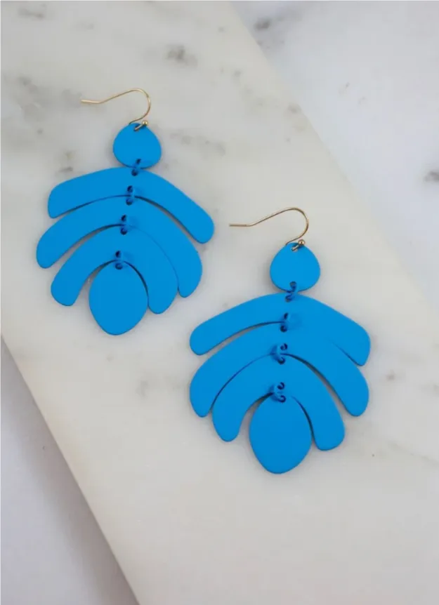 Geometric Drop Earring