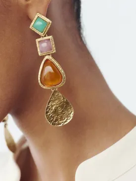 Geometric Drop Earrings