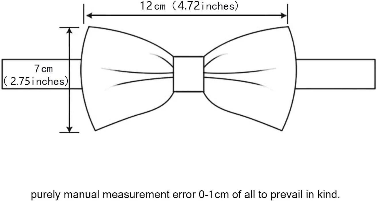 GUSLESON Floral Bow Ties for Men Pre-tied Adjustable Bowties for Wedding Business Party