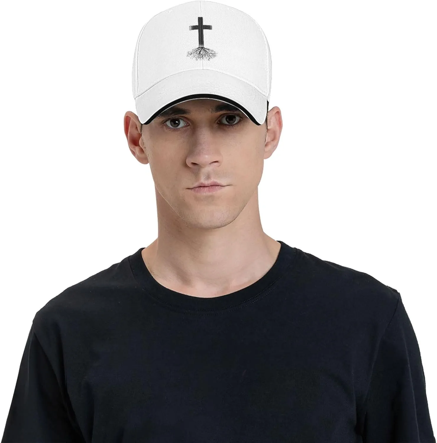 Jesus Baseball Cap Trucker Dad Hat for Men Women, Outdoor Sports Adjustable Snapback Flat Bill Brim