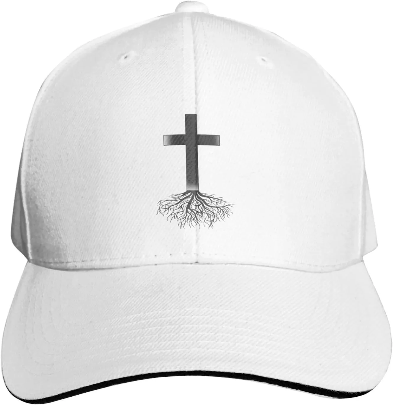 Jesus Baseball Cap Trucker Dad Hat for Men Women, Outdoor Sports Adjustable Snapback Flat Bill Brim