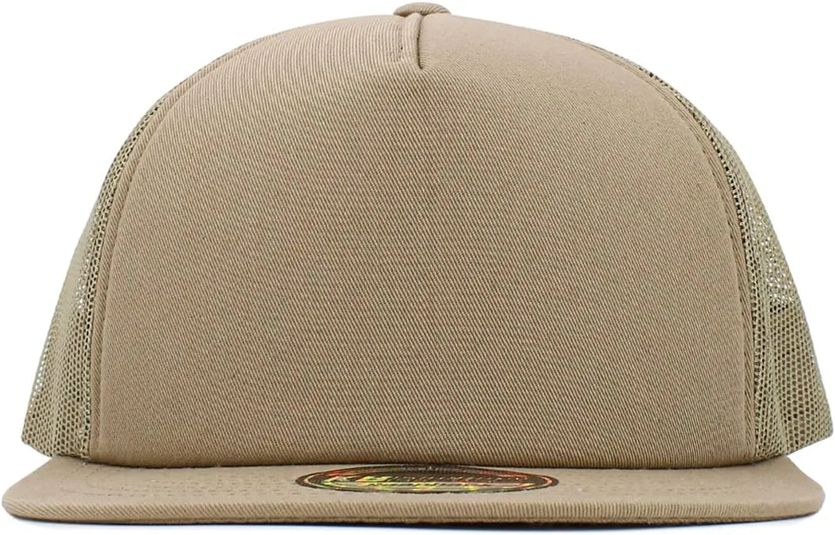 KBETHOS Trucker Foam Front Mesh Cap Classic Cotton Twill Hat with Adjustable Snapback