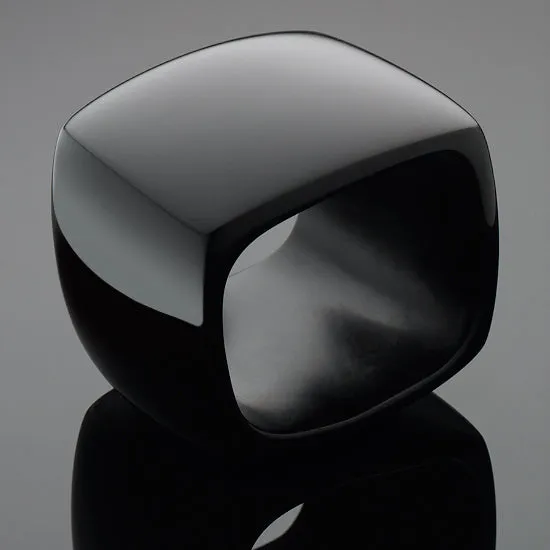 Large 'Cube' bangle in resin