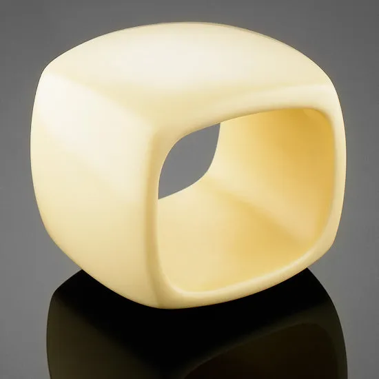 Large 'Cube' bangle in resin