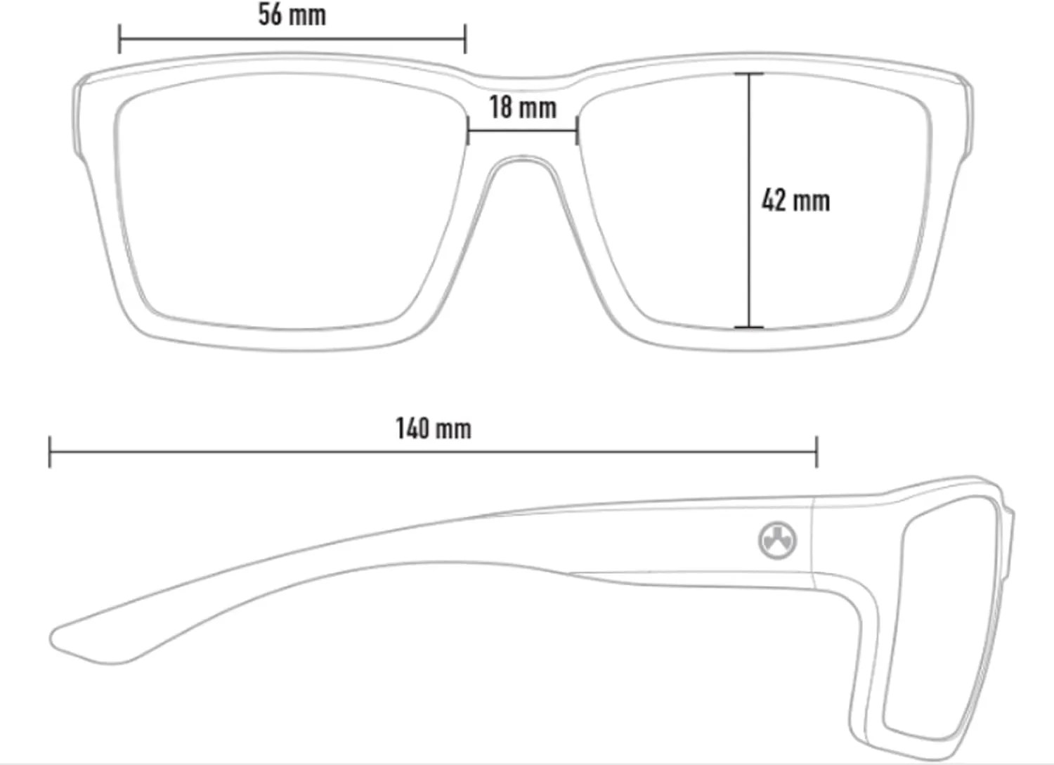 Magpul Explorer XL Sunglasses Tactical Ballistic Sports Eyewear Shooting Glasses for Men
