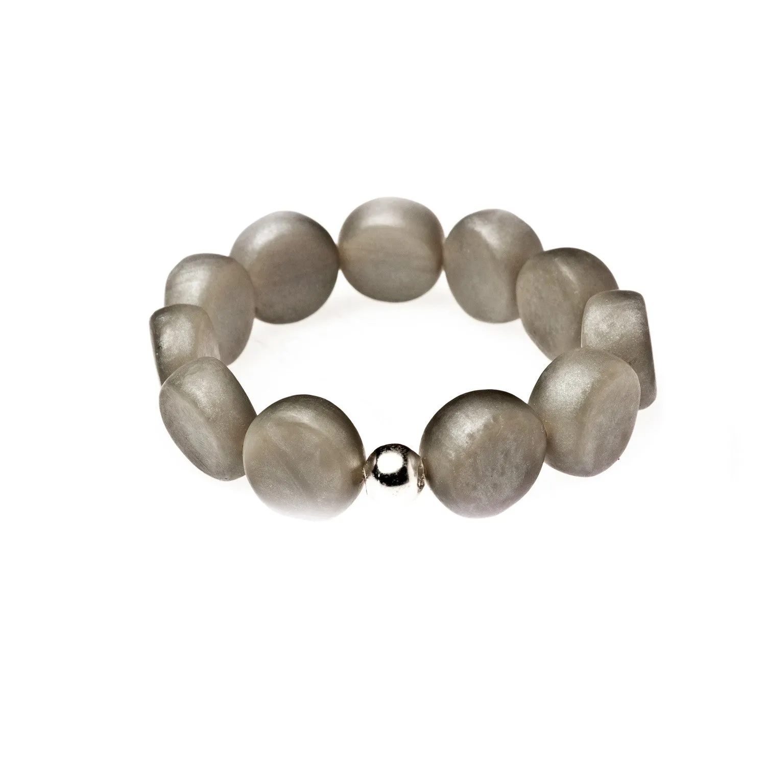 Manhattan Resin Stretch Bracelet