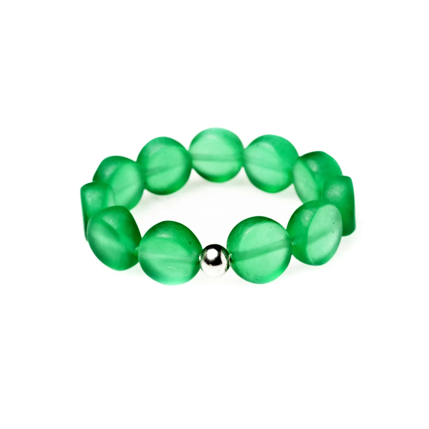 Manhattan Resin Stretch Bracelet