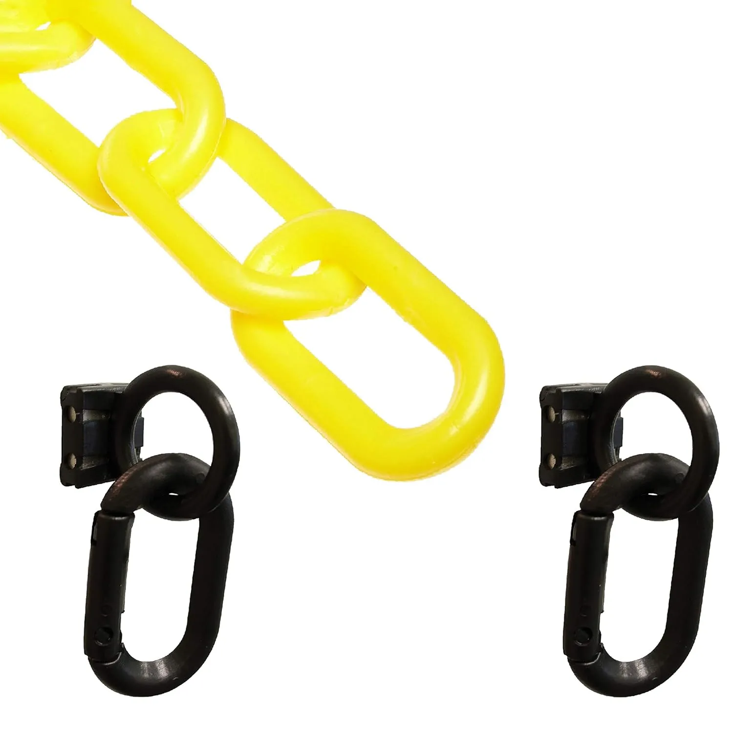 Mr. Chain Loading Dock Kit, Yellow, 2-Inch Plastic Chain (72302)