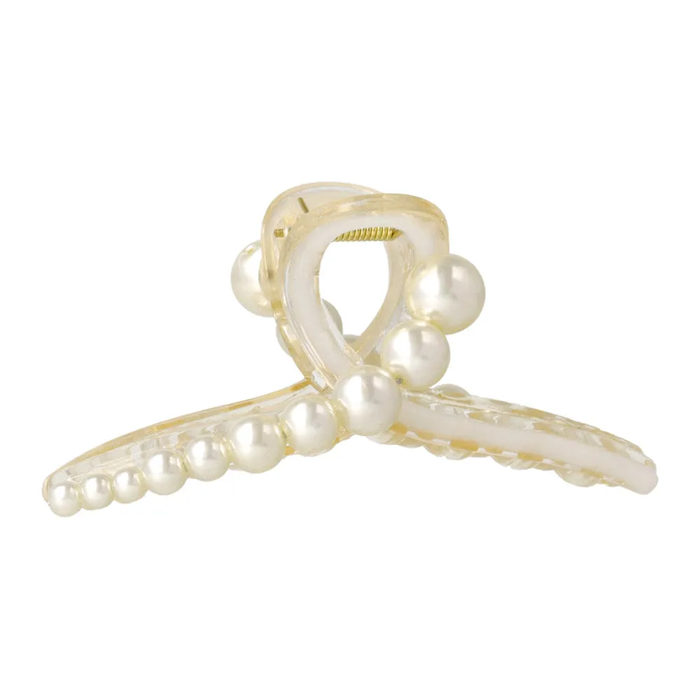 Pearlized Loop Hair Claw