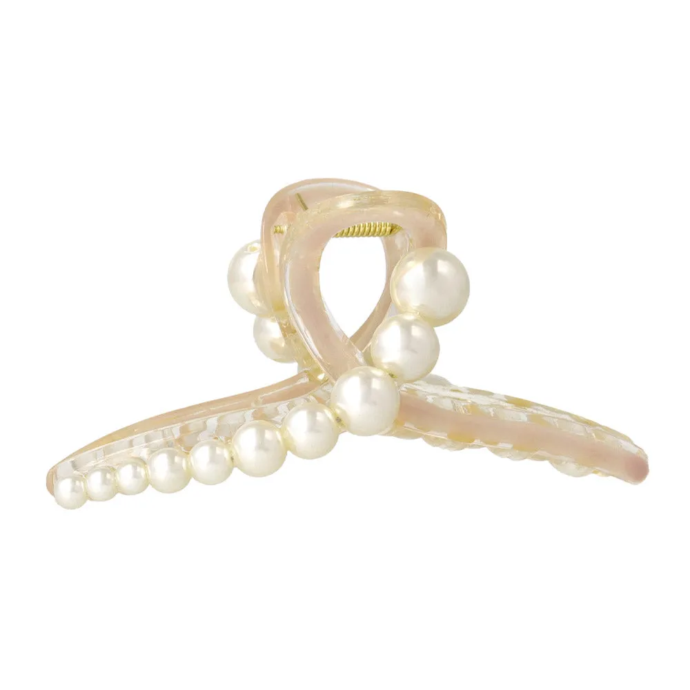 Pearlized Loop Hair Claw