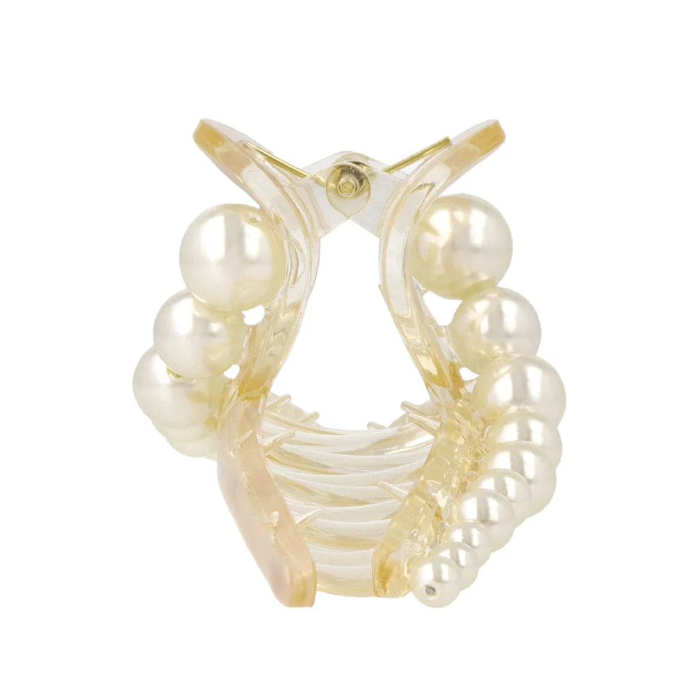 Pearlized Loop Hair Claw