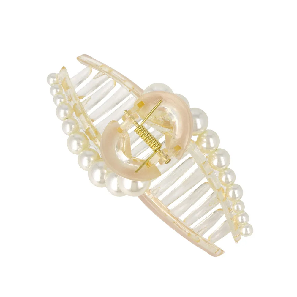 Pearlized Loop Hair Claw