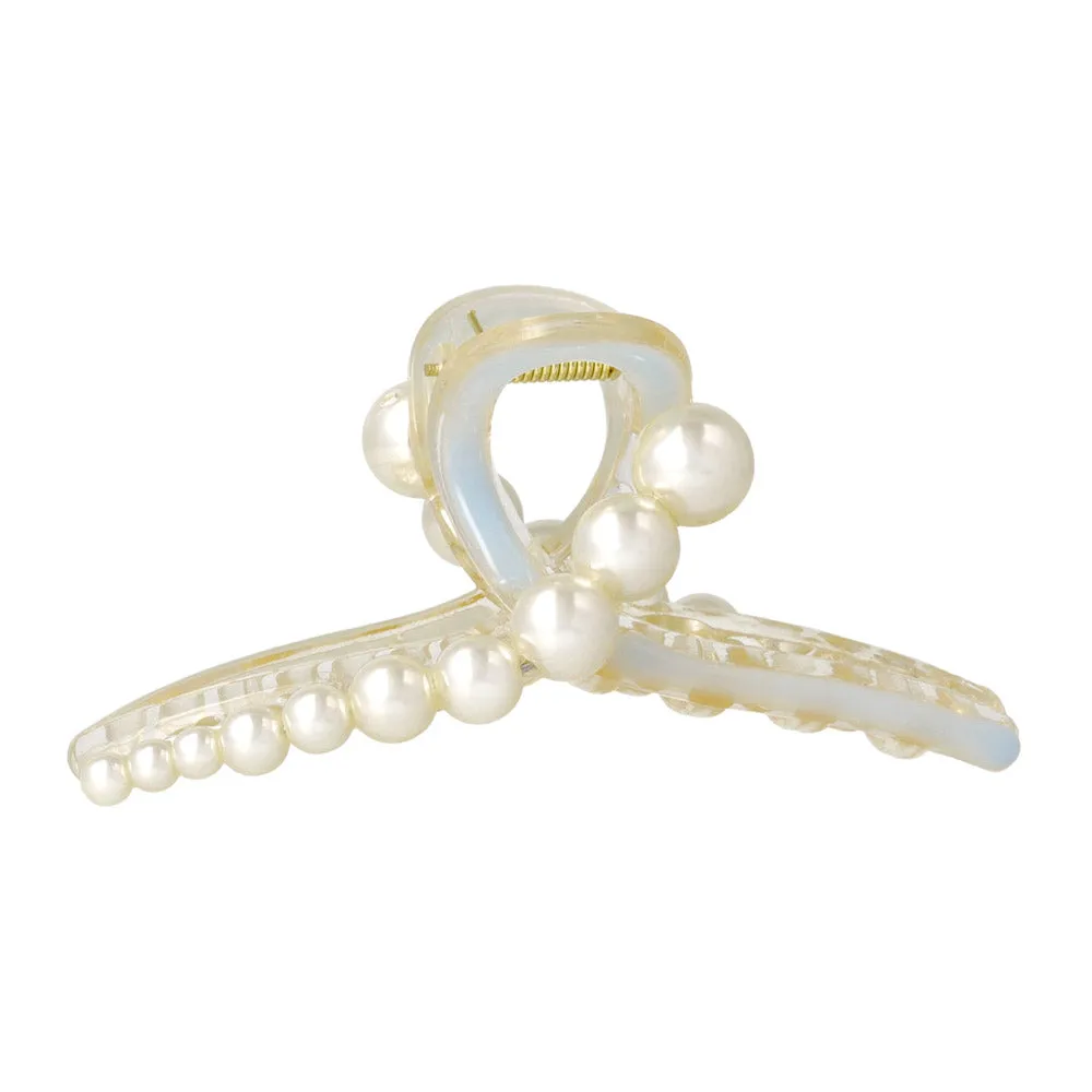 Pearlized Loop Hair Claw