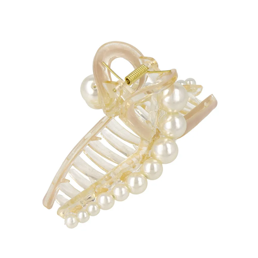 Pearlized Loop Hair Claw