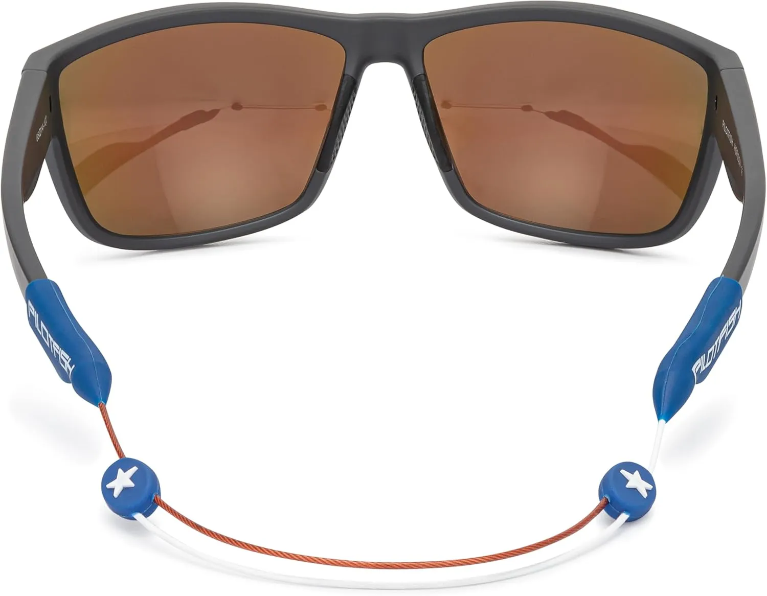 Pilotfish No Tail Adjustable Eyewear Retainer Cable Strap: Sunglasses, Eyeglasses, Glasses (14 Inch, Freedom)