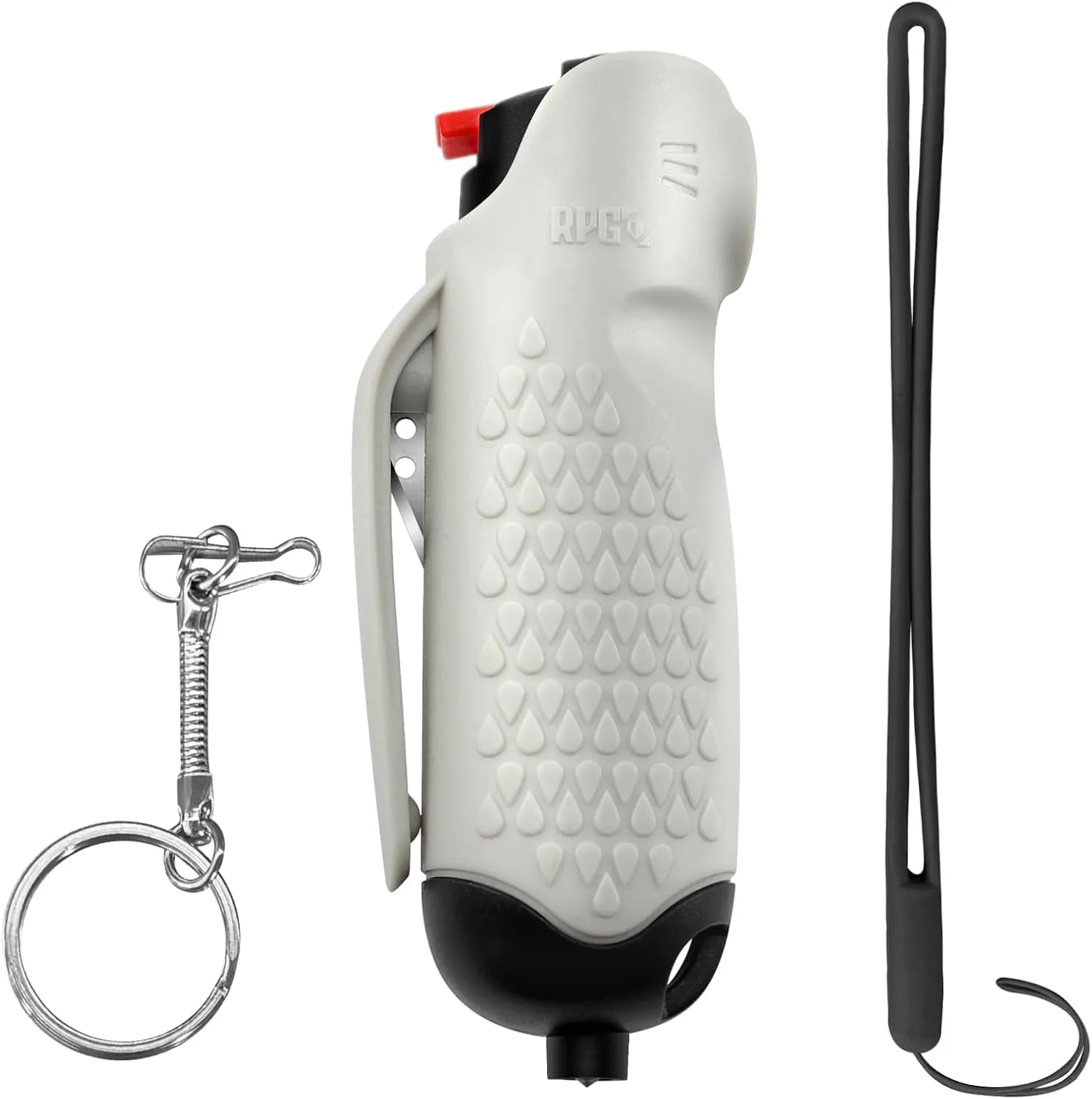RPG 3-in-1 OC Pepper Spray, Women Self Defense Weapons Kits with Seat Belt Cutter & Window Breaker, Safety Keychain Set for Women | Car Essentials | Made in USA