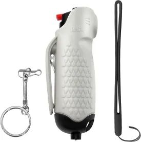 RPG 3-in-1 OC Pepper Spray, Women Self Defense Weapons Kits with Seat Belt Cutter & Window Breaker, Safety Keychain Set for Women | Car Essentials | Made in USA