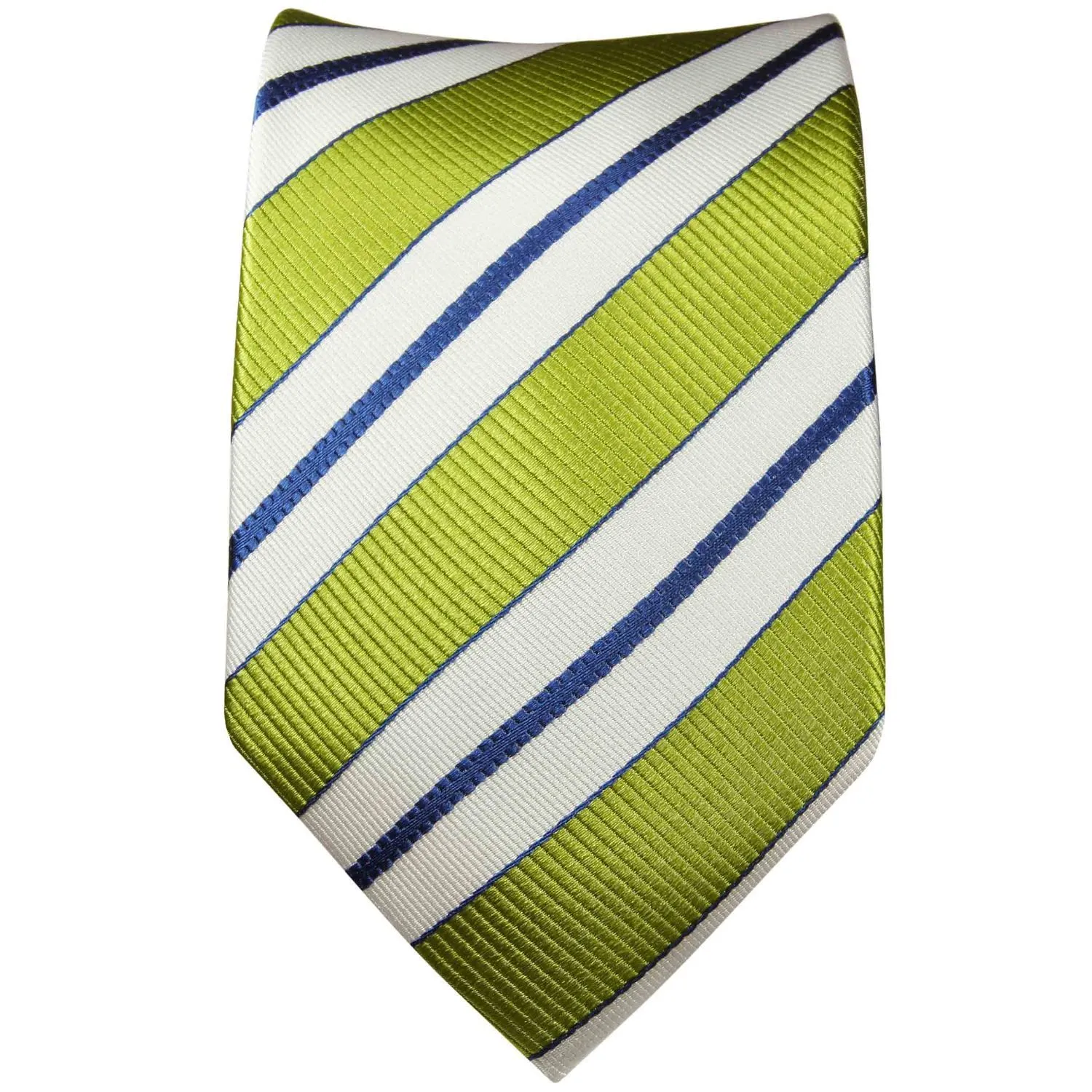 Silk Necktie Set by Paul Malone . Green