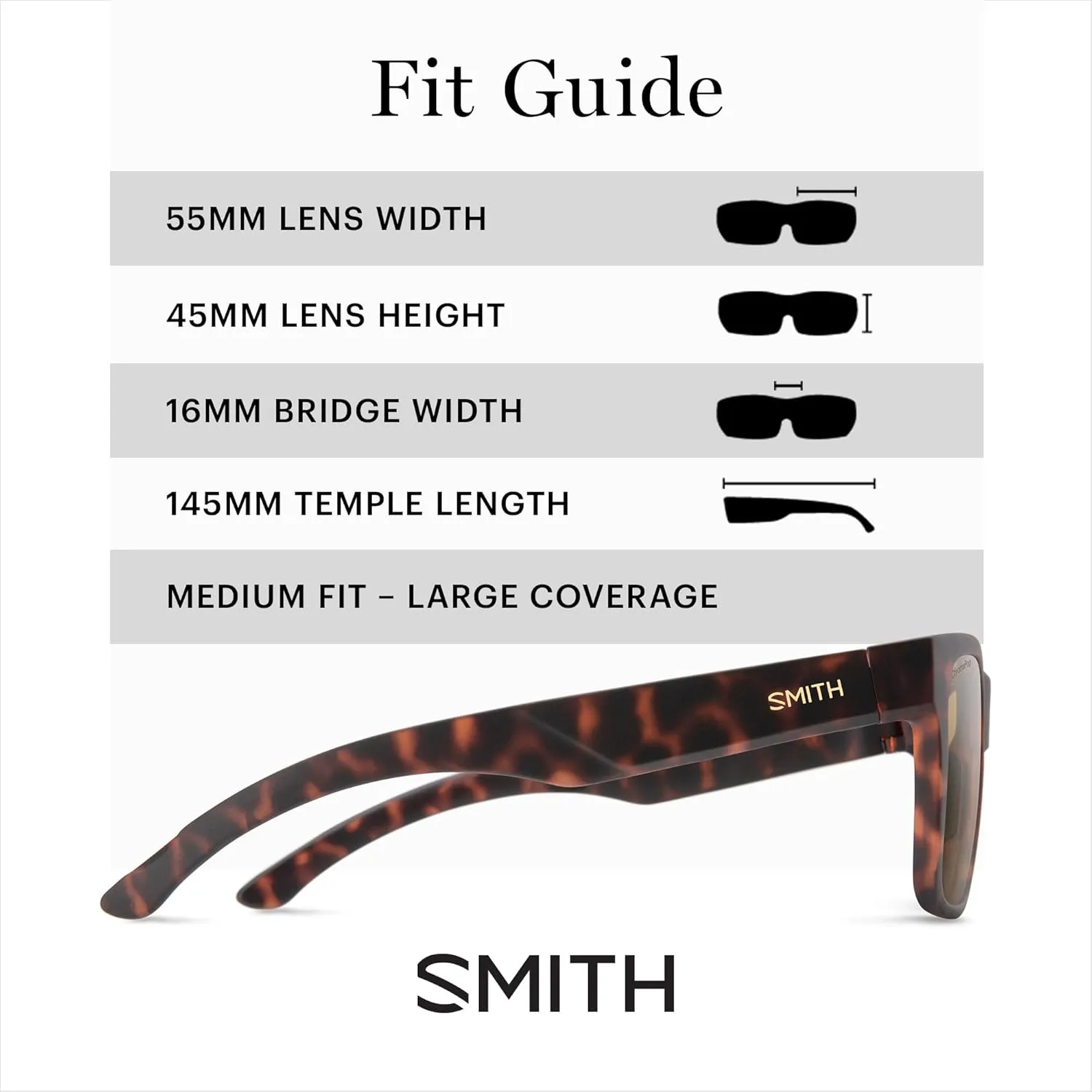 SMITH Lowdown 2 Sunglasses with Chromapop Lenses - Polarized Sunglasses - for Men & Women