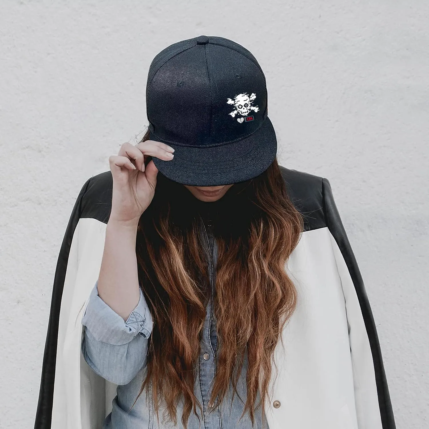 Snapback Hats Christian Hats for Men Flat Bill Hats for Men Adjustable Black Baseball Cap for Women
