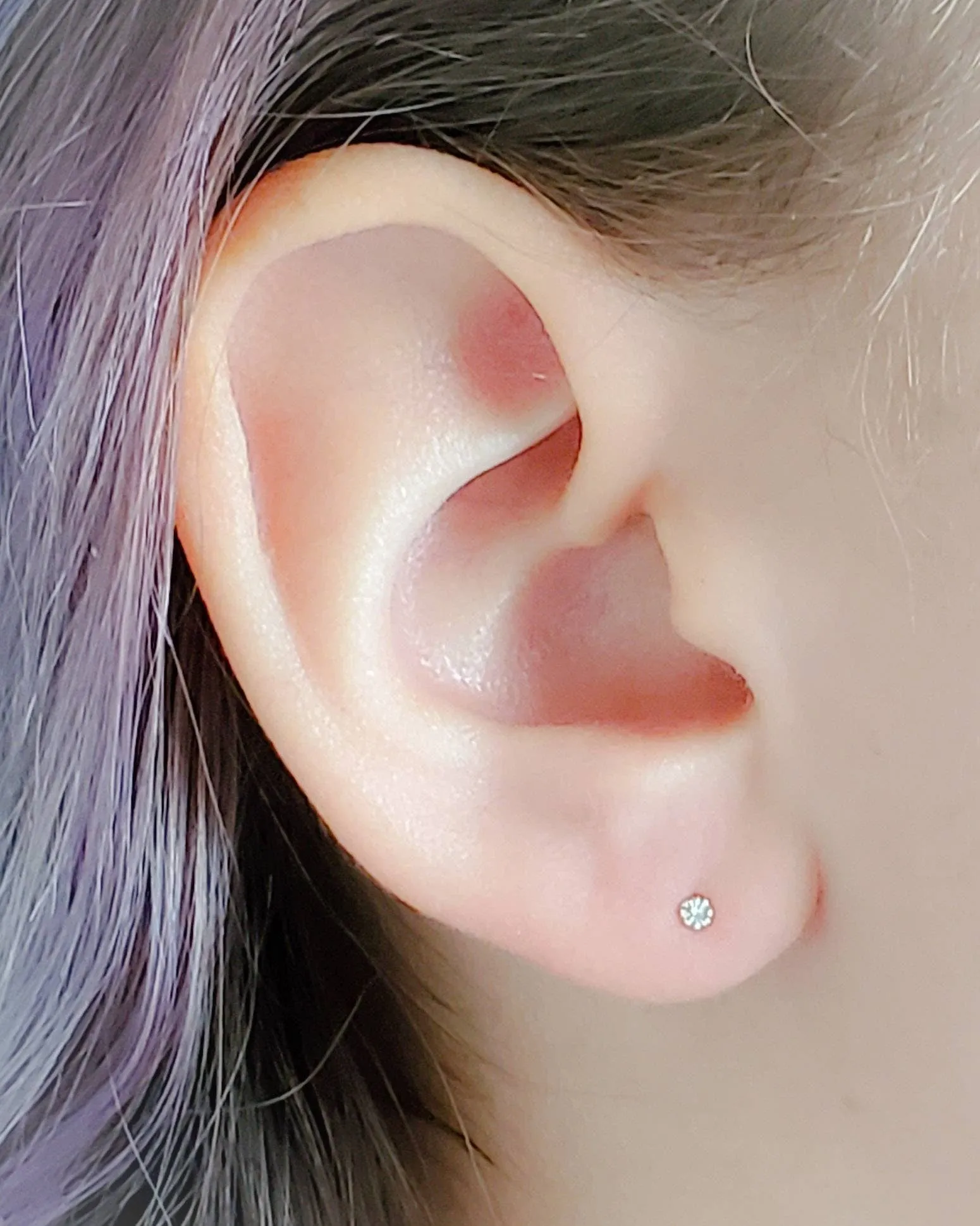 Super Tiny CZ Stud Earrings