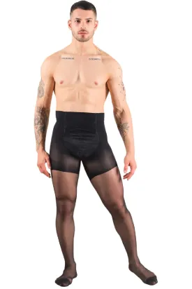 Threads TFM Sheer Fly Contour Tights, Black (TFMSHRBLACK)