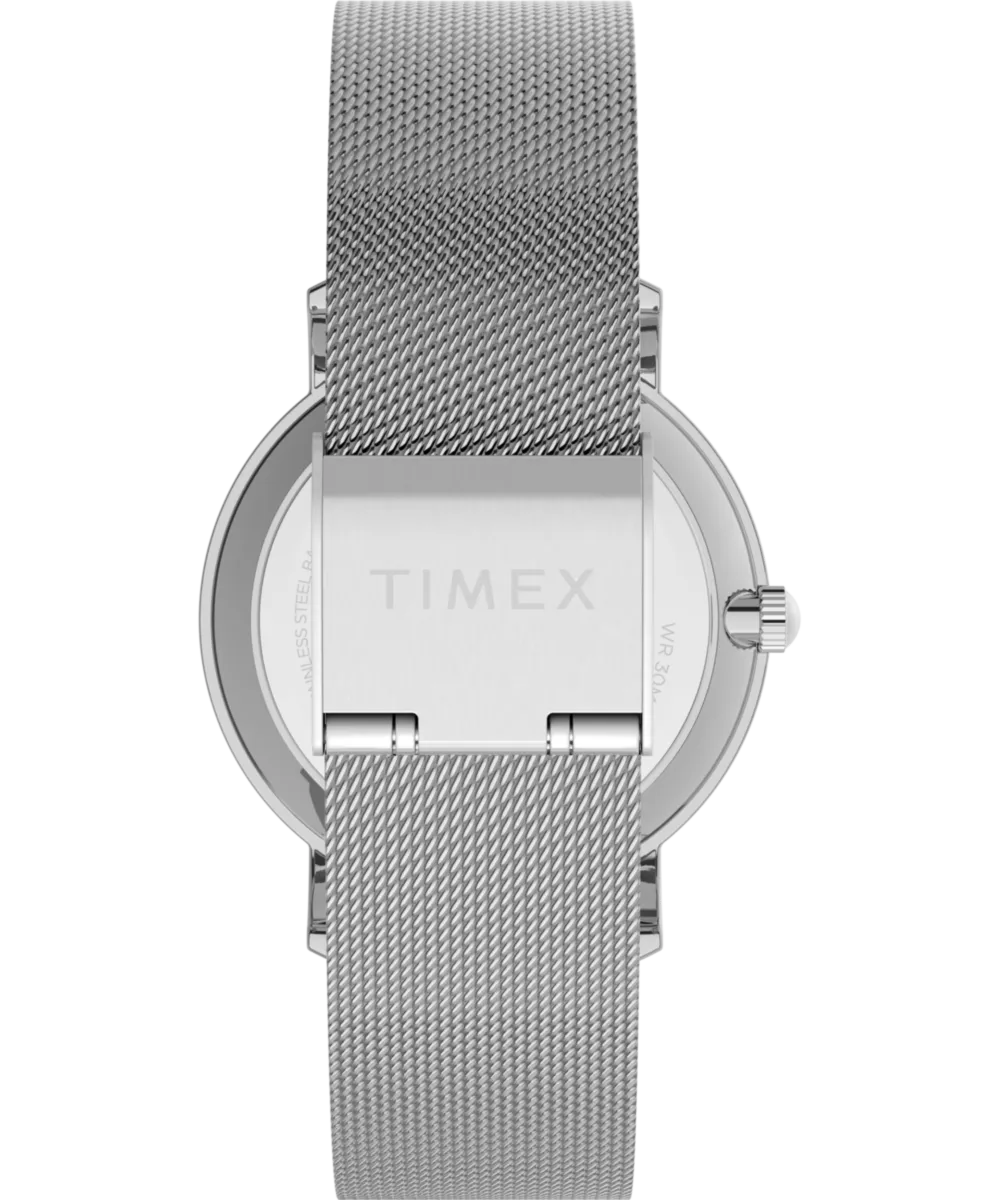 Transcend 34mm Stainless Steel Bracelet Watch