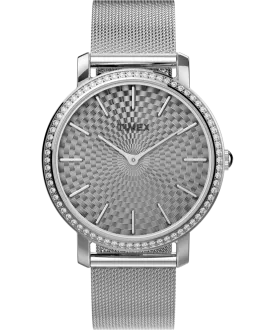 Transcend 34mm Stainless Steel Bracelet Watch