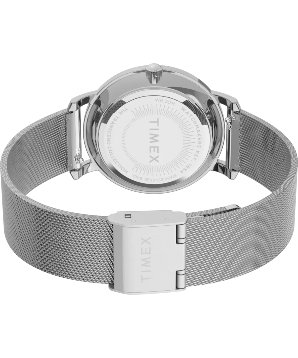 Transcend 34mm Stainless Steel Bracelet Watch