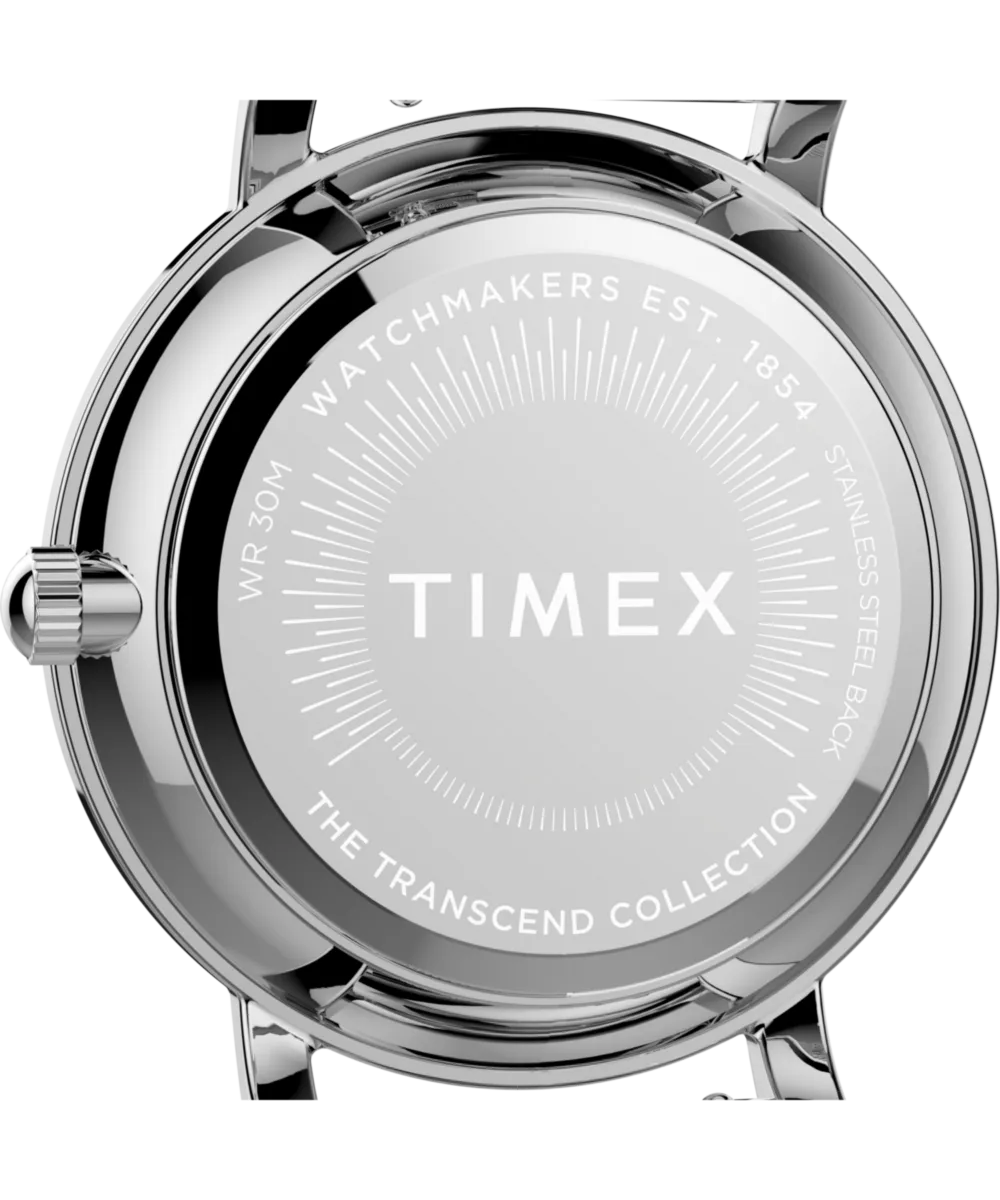 Transcend 34mm Stainless Steel Bracelet Watch