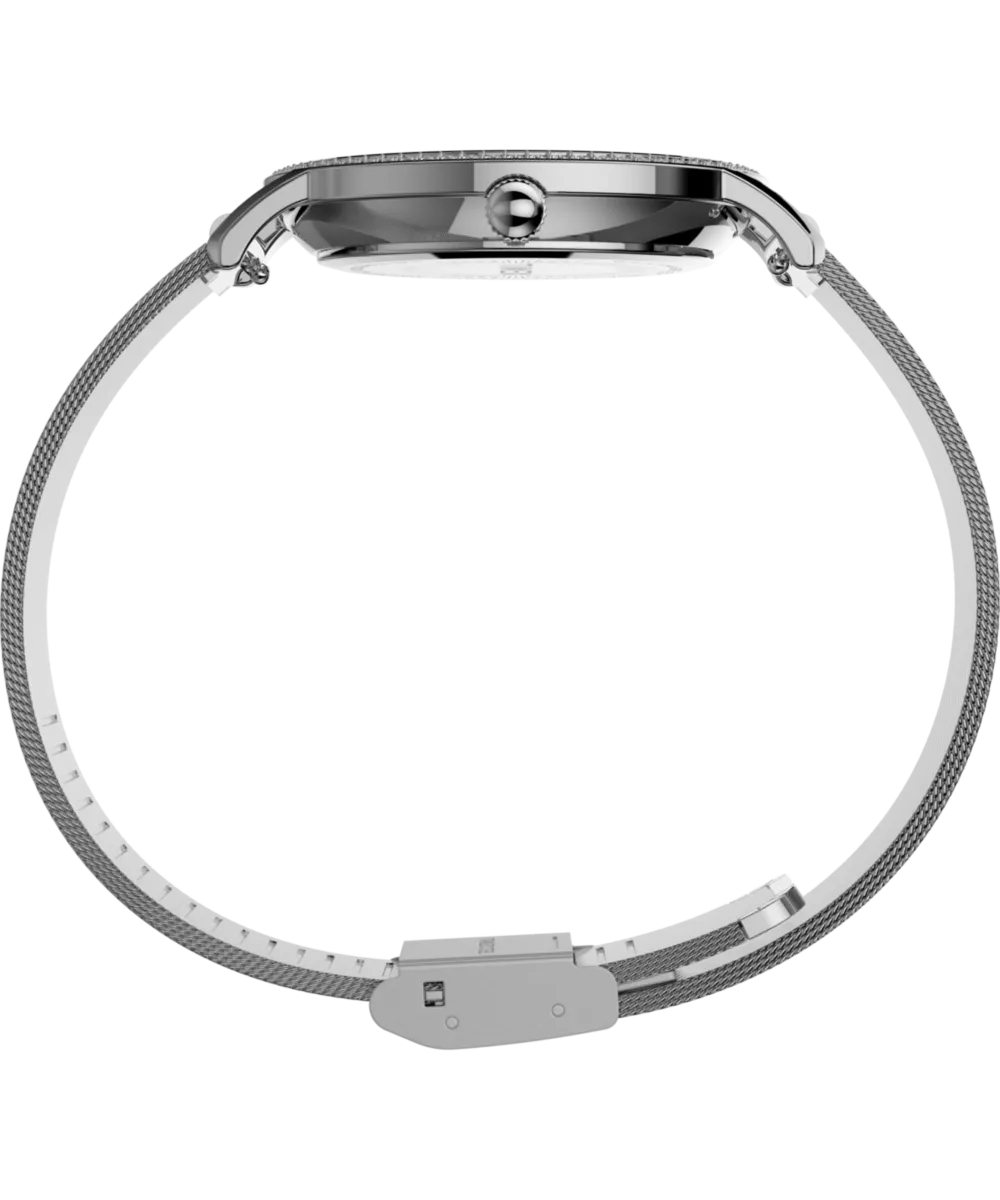 Transcend 34mm Stainless Steel Bracelet Watch