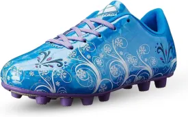 Vizari Frost Firm Ground Soccer Cleats for Girls, Boys & Youth | Athletic Lightweight FG Football Shoes for Kids & Toddlers | Outdoor Training Play