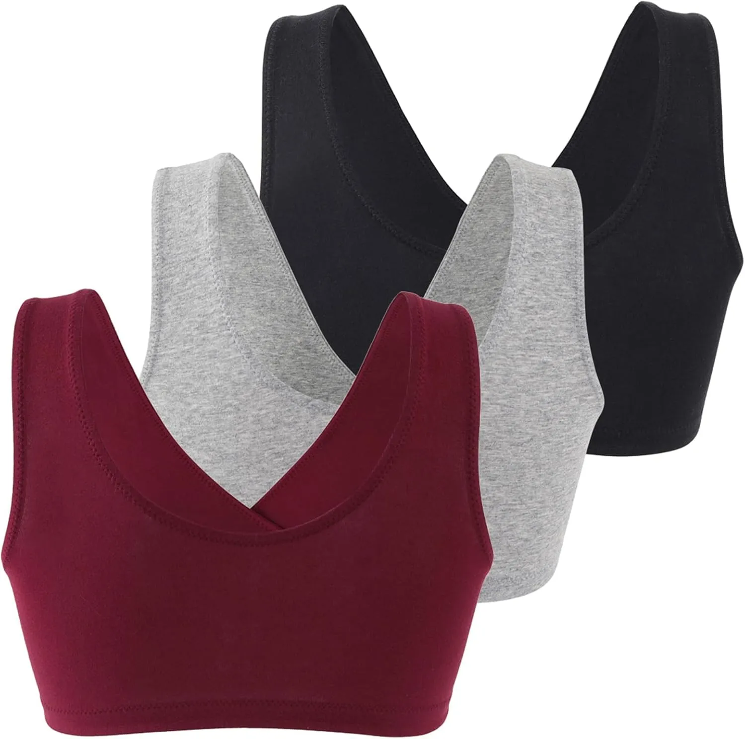 Women's Cotton Wireless Sleep Bra for Nursing and Maternity