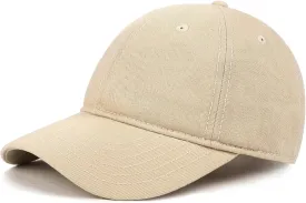 Zylioo Small Baseball Cap,Petite Size Ball Cap,Relaxed Little Sports Cap,Adjustable Fitted Golf Cap for Men Women